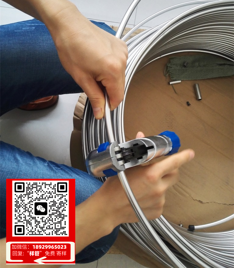 不锈钢换热管的制作方法图片(不锈钢换热管制作全过程图解)